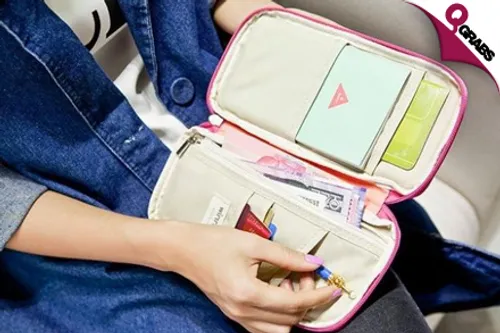 For QR39, Explore the World with a Handy Travel & Passport Wallet - Choose from 5 Adventurous Colors! (Up to QR160 Value)